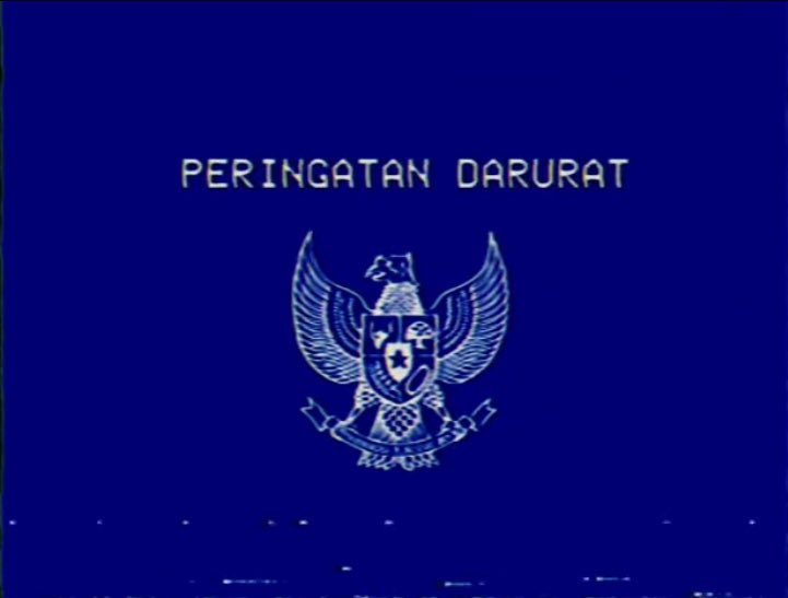 Peringatan Darurat yang viral di media sosial (foto: X)