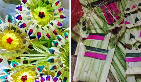 Simbol-simbol hari raya kuningan. (Foto: Hindu GL)
