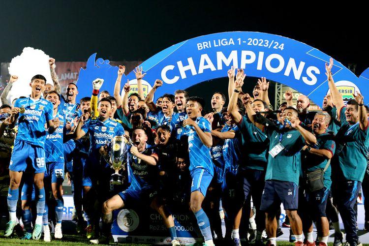 Resmi! Persib Bandung Juara BRI Liga 1 2024/2025, Borong Sejumlah Penghargaan Lainnya